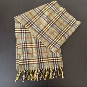 Burberry scarf, unisex, 11,5*60, 100% cashmere